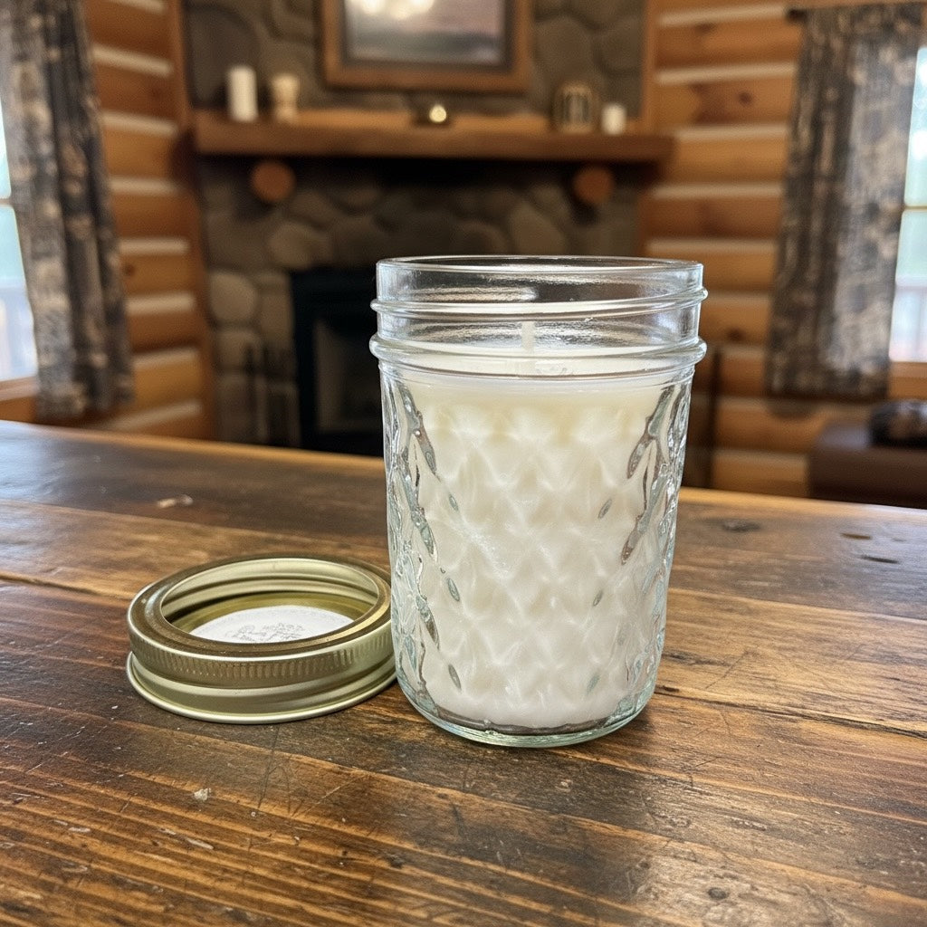 tall decorative 8 oz candle(discontinued fragrance sale-Denim, Mahogany Teakwood, A Thousand Dreams, Divalicious, Born to Win, Baccarat Rouge 540)