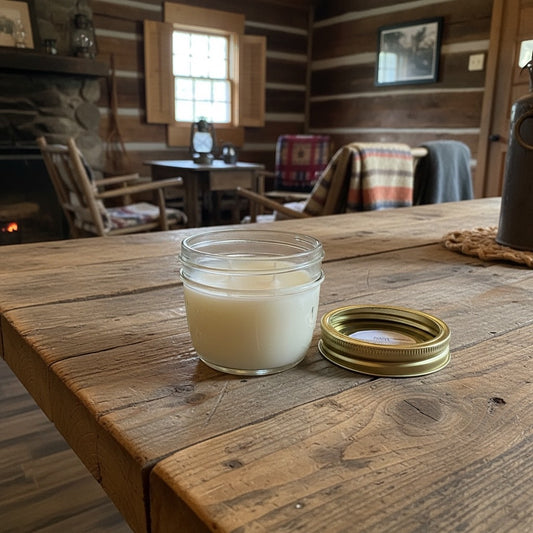 8 oz short Jar Candle